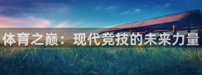 JJB竞技宝官网下载软件:体育之巅:现代竞技的未来力量